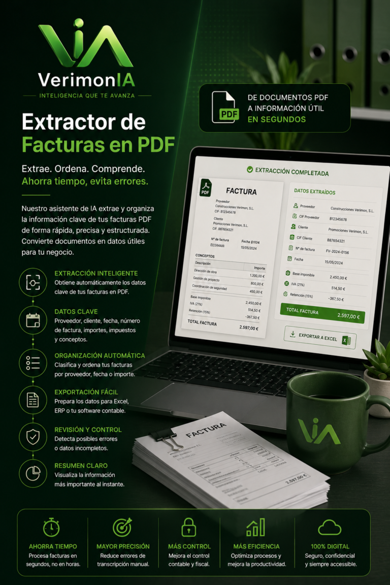 Extractor de Facturas en PDF extractor de facturas en pdf