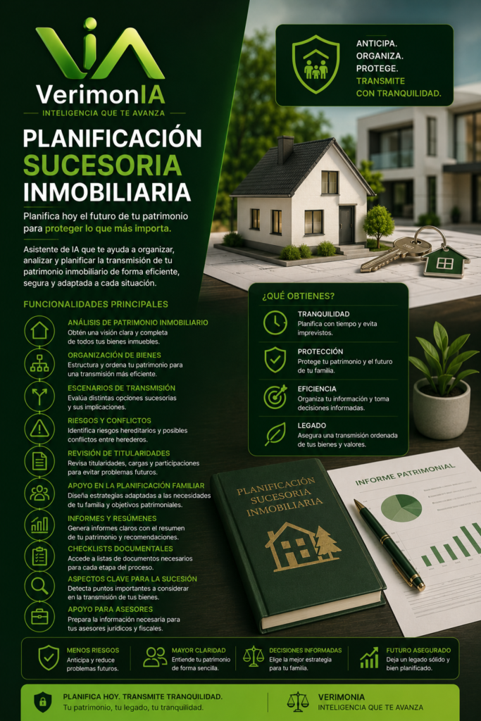planificación sucesoria de patrimonio inmobiliario